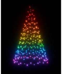 Instalație LED RGBW de Crăciun de exterior ESSENTIALS 250xLED 2x10m 2700-6500K Wi-Fi IP44