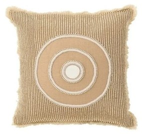 Perne J-line  COUSSIN CERCLE IBIZ CO BLA/BEI (49.5x49.5x4cm)