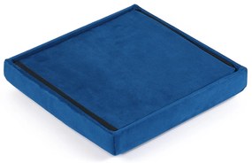 Taburet pliabil albastru CUBEXO VELVET M