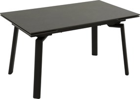 Masă ceramică Sonic Brown, 140 cm/80 cm și 2 extensii 30 cm