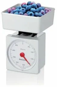 Cântar de bucătărie mecanic Tescoma Accura 0,5 kg, alb, S