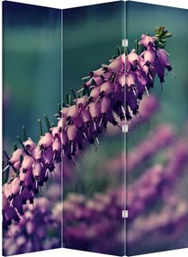 Paravan - Floare violetă (126x170 cm)