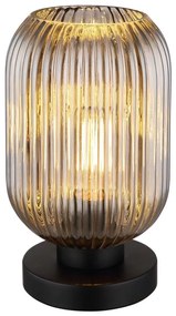 Lampă de masă Globo 15469TS NORMY 1xE27/40W/230V gri