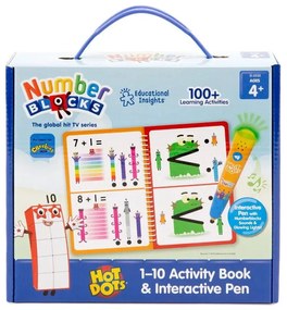SET HOT DOTS® - NUMBERBLOCKS DE LA 1 LA 10 - EDUCATIONAL INSIGHTS (EI-2550)