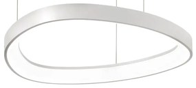 Lustra LED suspendata design circular Gemini sp d042 on-off 2700k alba