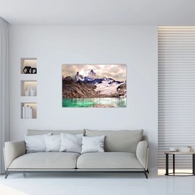 Tablou cu lac montan (90x60 cm)