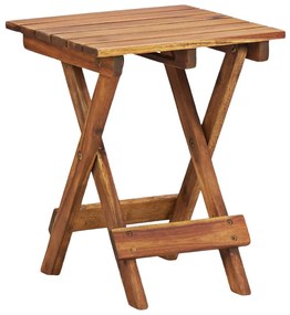 vidaXL Suport de plante, 30 x 30 x 38 cm, lemn masiv de acacia