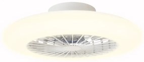 Ventilator LED dimabil de tavan Aigostar LED/40W/230V 2700-6500K 50 cm alb + telecomandă