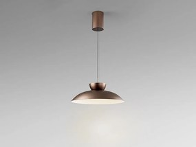 Lustra/ Pendul LED design modern Ion bronz 48cm