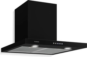 Klarstein Limelight, hotă, 60 cm, hota de perete, 600 m³ / h, neagră