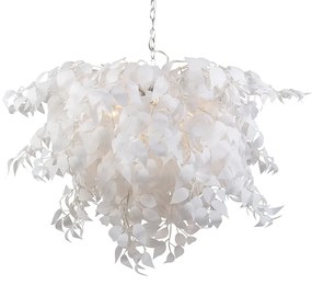 Lampă suspendată romantică albă cu frunze - Feder