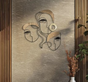 Mauro Ferretti Panou De Perete Picassy cm 53X2X55 | Aosom Romania