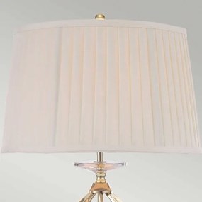 Lampă de masă Elstead AG-TL-POL-BRASS AEGEAN 1xE27/60W/230V auriu
