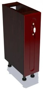 Corp inferior 20 cu 1 usa si cos Jolly Zebra MDF tulip rosu