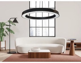 Lustră LED pe cablu LED/60W/230V 4000K d. 120 cm negru