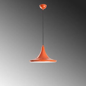 Lustră pe cablu TOM 1xE27/40W/230V portocaliu