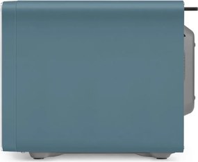 Cuptor cu microunde cu gratar 4in1 SMEG Collezione MOC01SBMEU, 1900 W, 29 l, 18 programe, Inchidere lenta, Semnal sonor, Ecran LCD, Albastru
