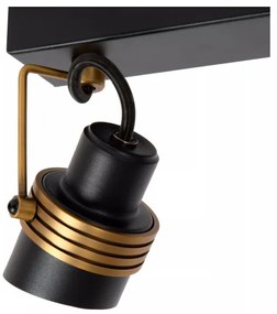 Spot Lucide 34944/02/30 TUNDRAN 2xGU10/5W/230V negru