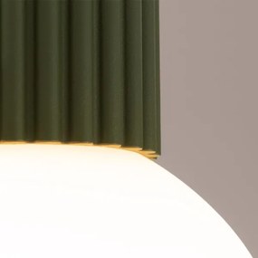 Plafonieră pentru baie Sollux SL.1723 HALO 1xG9/8W/230V IP44 verde