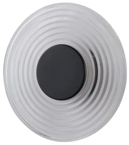 Searchlight CLEO 32210CL - Aplica de perete LED dimerizabilă, 9,4W/230V, negru