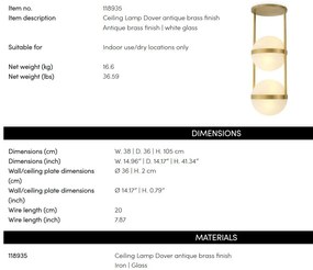 Lustra aplicata LUX design modern Dover