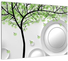 Tablou abstracție artistică (70x50 cm)