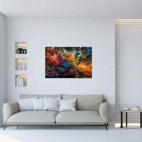 Tablou - Abstracția culorilor II. (90x60 cm)