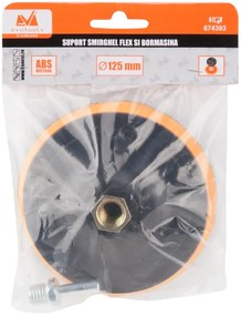Suport Flex Bormasina pentru Disc Abraziv Prindere Arici   D[mm]: 150