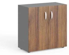 Dulap scurt Manager 79,9 x 42,2 x 80 cm, nuca warmia / gri
