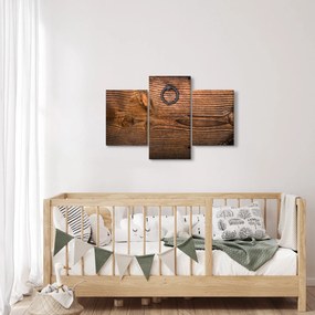 Tablou textura lemnului (90x60 cm)