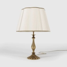 Veioza, Lampa de masa din alama stil clasic Petalo