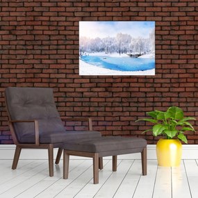 Tablou - Lac de gheață (70x50 cm)