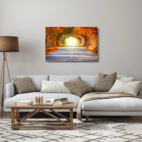 Tablou - Poarta din copaci (90x60 cm)