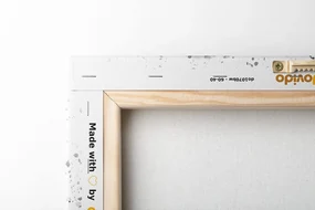 Tablou prădătorul animalelor în design alb-negru