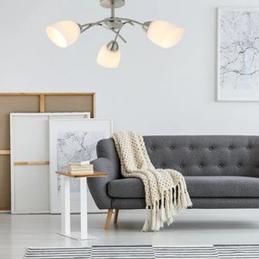 Lustră aplicată DONNA 3xE27/60W/230V nichel