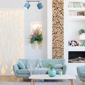 Spot DIXIE 2xGX53/11W/230V albastru