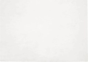 vidaXL Covor din de iepure sintetic antiderapant Olite Alb Poliester