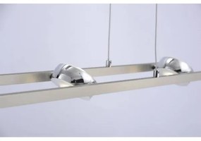 Lustră LED RGB dimabilă OPTI 8xLED/3W/230V Leuchten Direkt 12470-55 + telecomandă