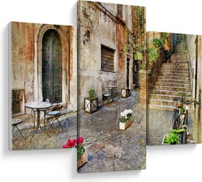 Tablou - Străzile vechi din Roma (90x60 cm)