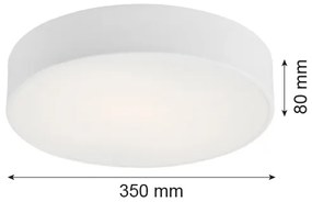 Plafonieră LED Argon 3567 DARLING LED/25W/230V d. 35 cm alb
