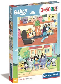 Bluey Imagination Puzzle Clementoni 2x60 de piese