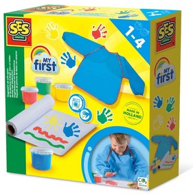 My first - Acuarele pentru degete, rola de hartie si sort