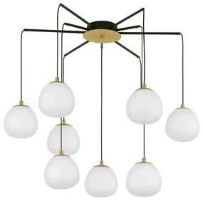 Lustra moderna design deosebit cu 8 de surse de lumina THE EGG