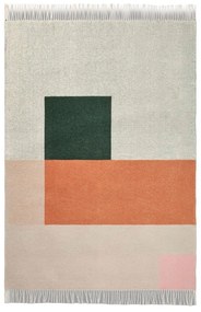 Pătură verde/cărămizie 125x190 cm Brick – Mette Ditmer Denmark