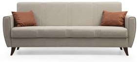 Canapea extensibilă KORFU, 3 locuri, bej