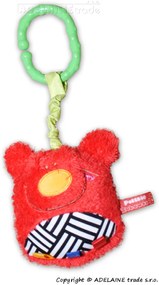 Jucărie de agățat Teddy Bear Hencz Toys, roșu