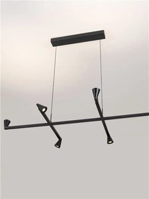 Lustra suspendata cu 6 spoturi LED RIVO