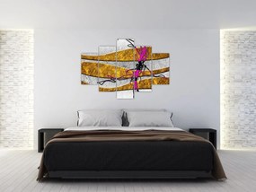 Tablou cu abstracție (150x105 cm)