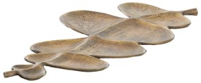 Tavă decorativă din metal 25x52 cm Akaki – Light &amp; Living