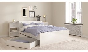 Sertare sub pat albe 2 buc. Naia – Tvilum